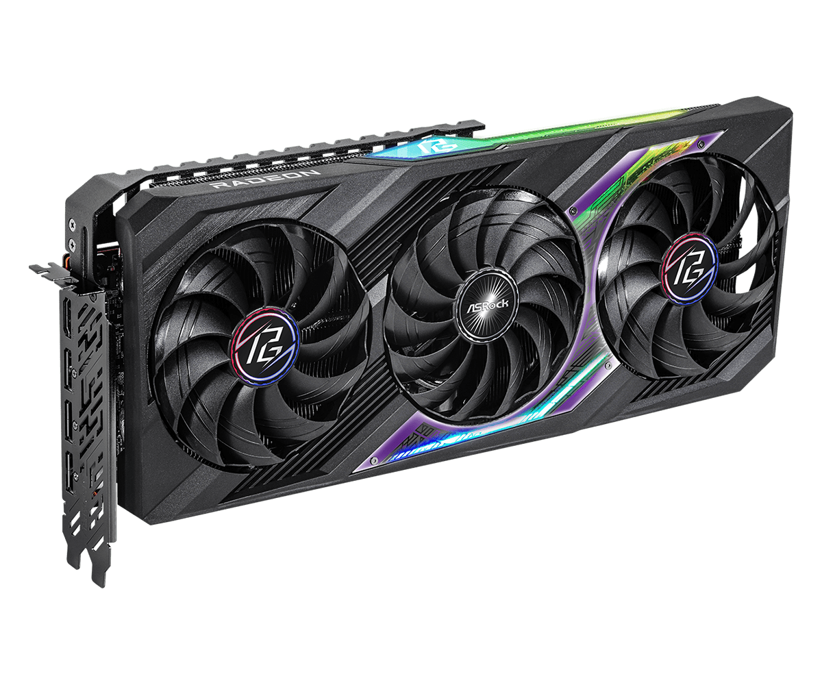 AMD RX 7800 XT 16GB GPU ASROCK - Triple Fan Gaming Graphics Card 16Gb ulasan dan harga