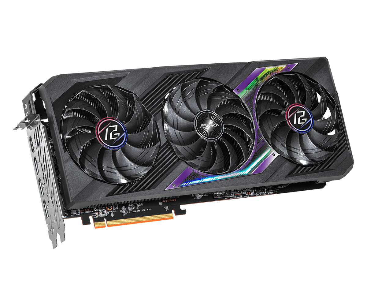 AMD RX 7800 XT 16GB GPU ASROCK - Triple Fan Gaming Graphics Card 16Gb ulasan dan harga